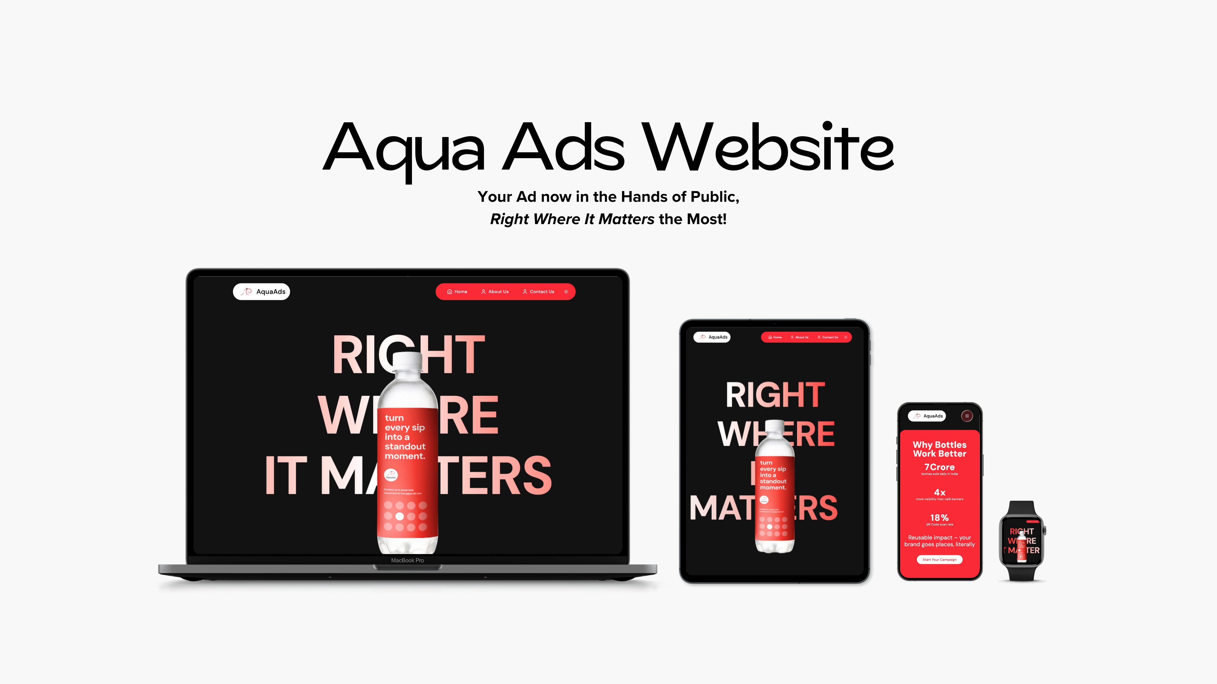 AquaAds project preview